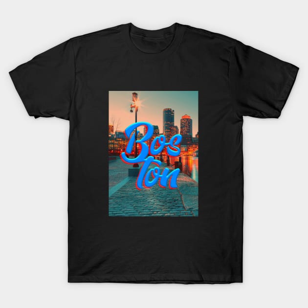 Boston T-Shirt by cariespositodesign